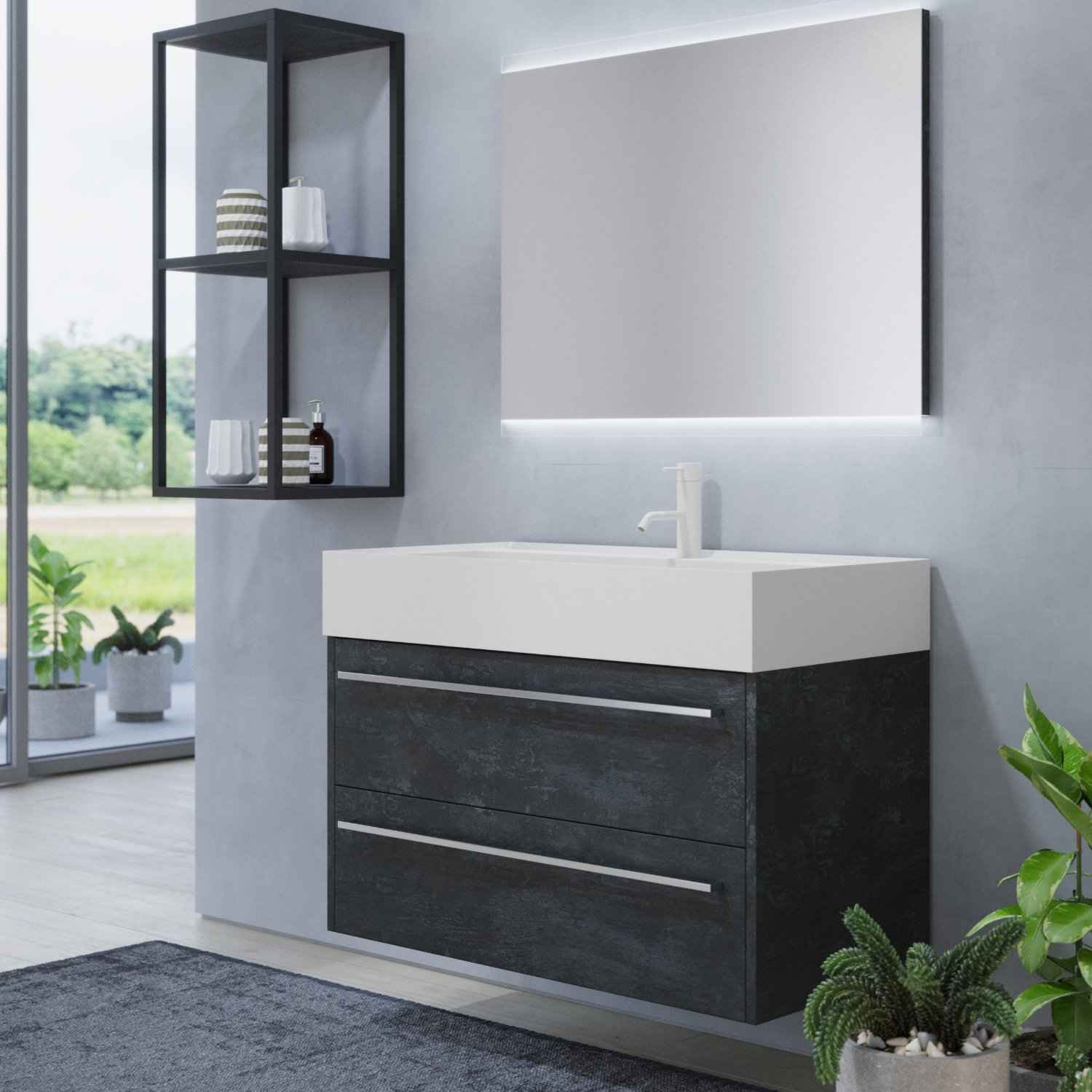 Woodal Black White