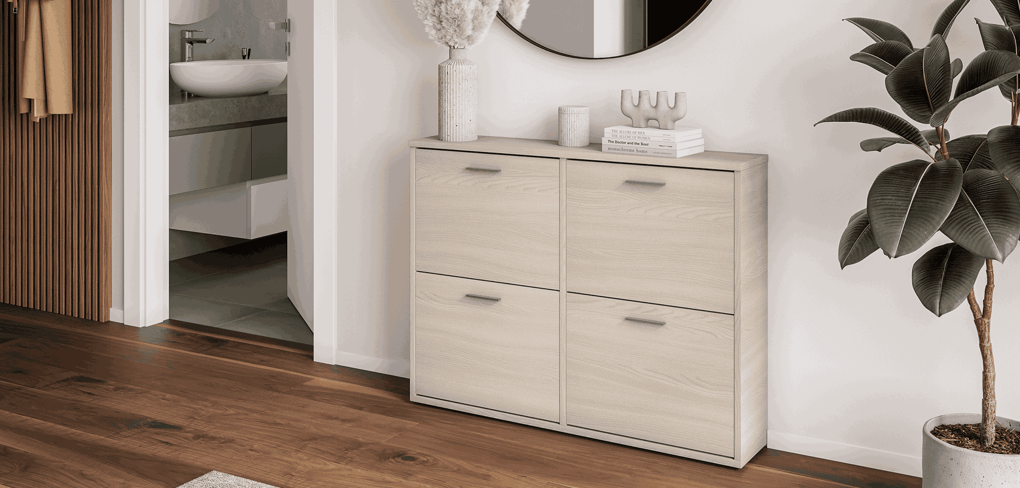 Shoe Storage Cabinet